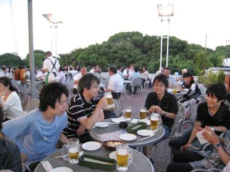 2010年ビアガーデン1