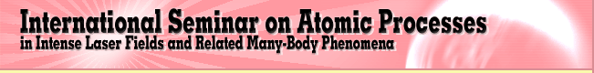 International Seminar on Atomic Processes in Intense Laser Fields and Related Many-Body Phenomena